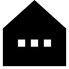 House Option Icon from Sharp Solid Set