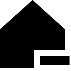 House Remove Home Icon from Sharp Solid Set