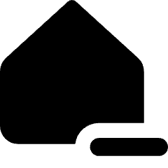 House Remove Home Icon from Core Solid Set