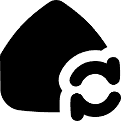 House Wifi Home Sync Icon from Flex Solid Set