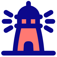 Lighthouse Icon from Plump Pop Set