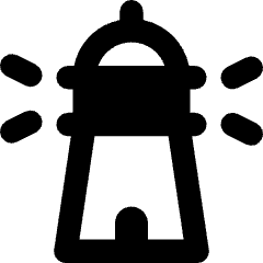 Lighthouse Icon from Core Remix Set