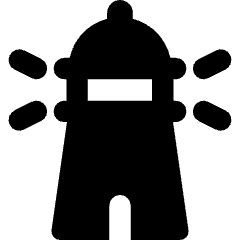 Lighthouse Icon from Core Solid Set