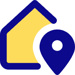 Location Home Icon from Core Pop Set