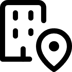 Location Office Icon from Core Line Set