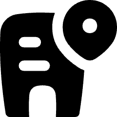 Location Office Icon from Flex Solid Set