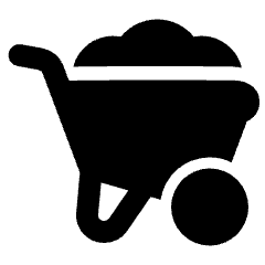 Mine Cart 1 Icon from Plump Solid Set