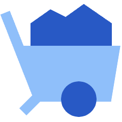 Mine Cart 1 Icon from Sharp Flat Set