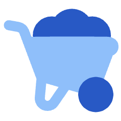 Mine Cart 1 Icon from Plump Flat Set