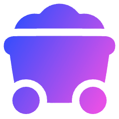 Mine Cart 2 Icon from Plump Gradient Set