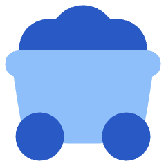 Mine Cart 2 Icon from Plump Flat Set
