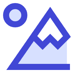 Mountain Icon from Sharp Duo Set