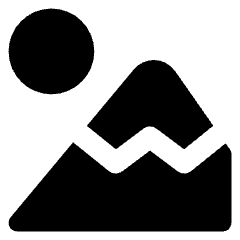 Mountain Icon from Core Solid Set