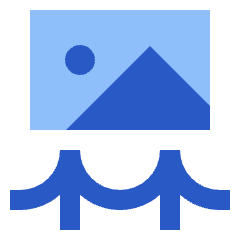 Museum Painting Icon from Sharp Flat Set