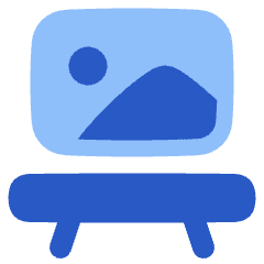 Museum Painting Exhibit 1 Icon from Plump Flat Set