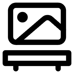 Museum Painting Exhibit 1 Icon from Core Line Set