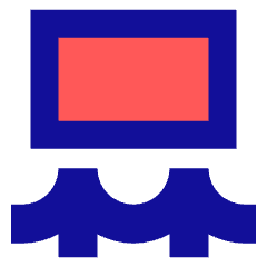Museum Painting Exhibit 2 Icon from Sharp Pop Set