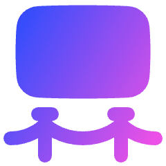 Museum Painting Exhibit 2 Icon from Plump Gradient Set