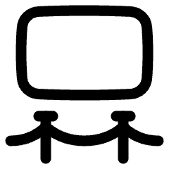 Museum Painting Exhibit 2 Icon from Plump Line Set