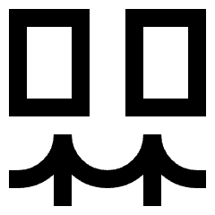 Museum Painting Exhibit 3 Icon from Sharp Line Set