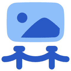 Museum Painting Icon from Plump Flat Set