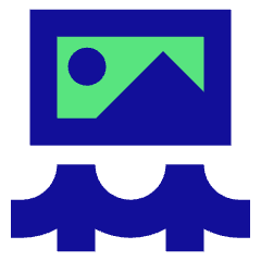 Museum Painting Icon from Sharp Pop Set