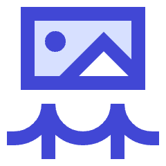 Museum Painting Icon from Sharp Duo Set