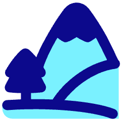 National Park Icon from Plump Pop Set