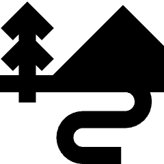 National Park Icon from Sharp Remix Set