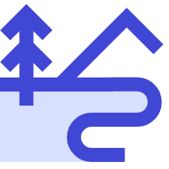 National Park Icon from Sharp Duo Set