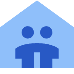 Neighbour Icon from Sharp Flat Set