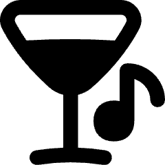 Nightlife Karaoke Bar Icon from Flex Remix Set