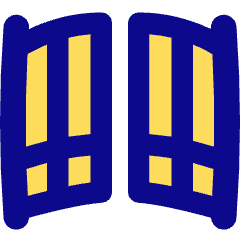 Open Gate Icon from Flex Pop Set