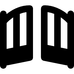 Open Gate Icon from Core Remix Set