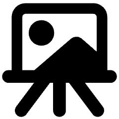 Painting Board Icon from Core Remix Set