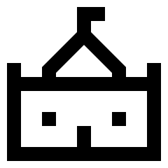 Parliament Icon from Sharp Line Set