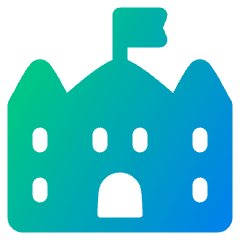Parliament Icon from Plump Gradient Set
