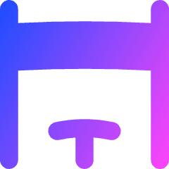 Pergola Garden Icon from Flex Gradient Set