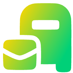 Post Office Icon from Plump Gradient Set