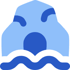 Sea Cave Icon from Flex Flat Set