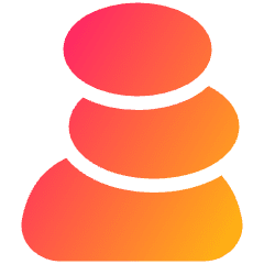 Stone Spa Icon from Plump Gradient Set