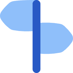 Street Sign Icon from Flex Flat Set