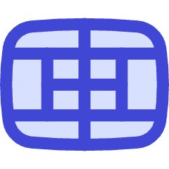 Tennis Court Icon from Flex Duo Set