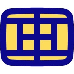 Tennis Court Icon from Plump Pop Set