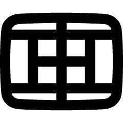 Tennis Court Icon from Plump Remix Set