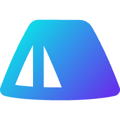 Tent Icon from Flex Gradient Set