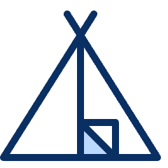 Tent Icon from Cyber Duotone Set