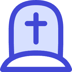 Tombstone Cemetery Graveyar Dead Icon from Flex Duo Set