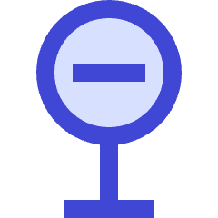 Traffic Sign Icon from Sharp Duo Set