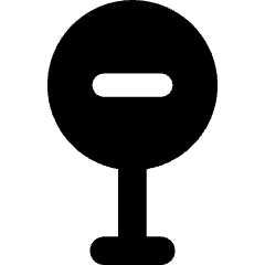 Traffic Sign Icon from Core Solid Set